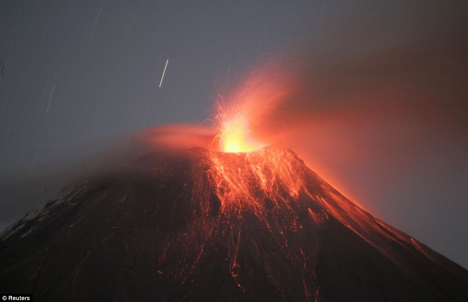 Tungurahua volcano